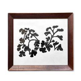 "Fig Leaves" in a Vintage Frame